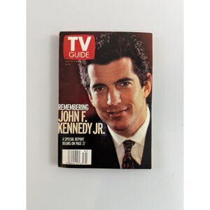 Vintage TV Guide Issue July 31 – August 6, 1999 Remembering John F. Kennedy Jr.